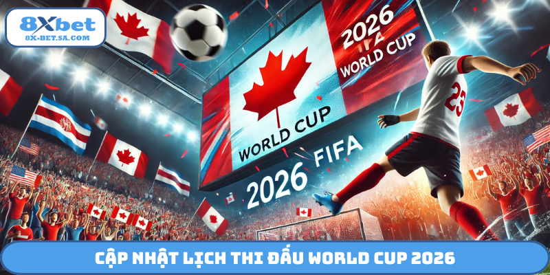 Cập nhật lịch thi đấu World Cup 2026